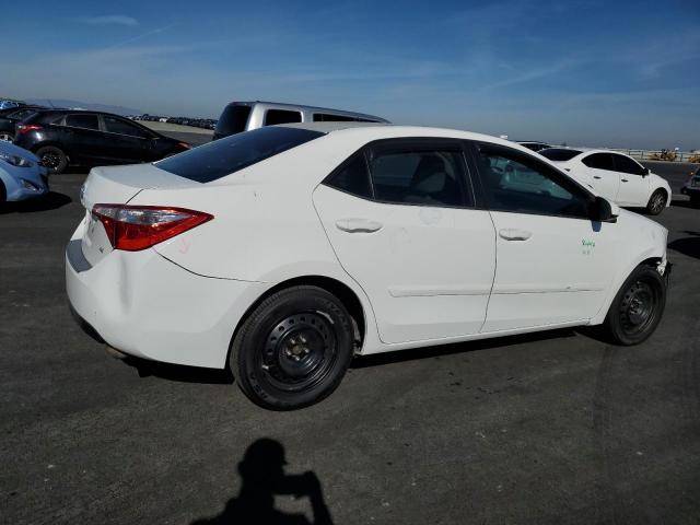 5YFBURHE7FP184448 - 2015 TOYOTA COROLLA L WHITE photo 3