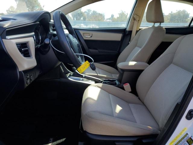 5YFBURHE7FP184448 - 2015 TOYOTA COROLLA L WHITE photo 7