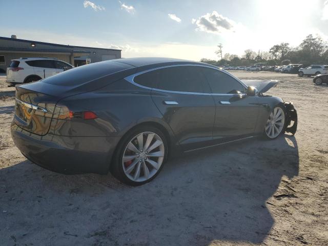 5YJSA1E43HF188520 - 2017 TESLA MODEL S GRAY photo 3