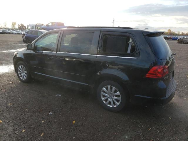 2C4RVABG5CR292697 - 2012 VOLKSWAGEN ROUTAN SE BLACK photo 2