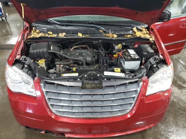 2A8HR54119R679233 - 2009 CHRYSLER TOWN & COU TOURING წითელი ფოტო 12
