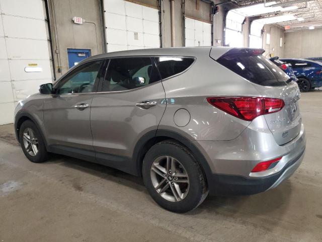 5XYZTDLB9JG539375 - 2018 HYUNDAI SANTA FE S GRAY photo 2