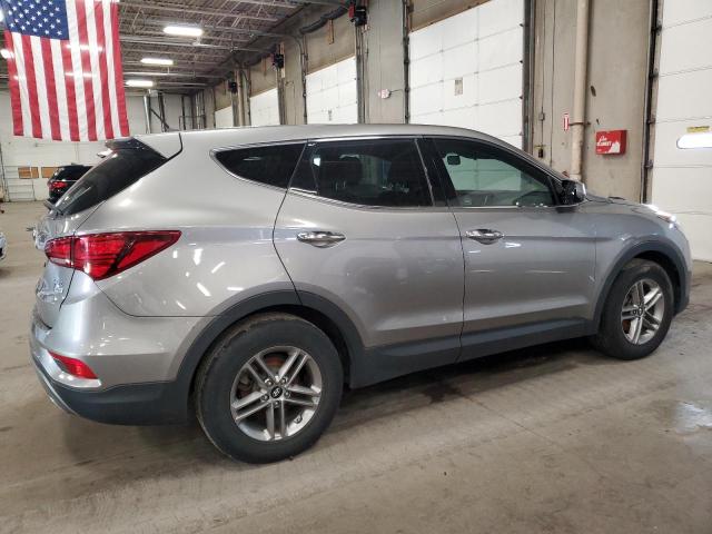 5XYZTDLB9JG539375 - 2018 HYUNDAI SANTA FE S GRAY photo 3