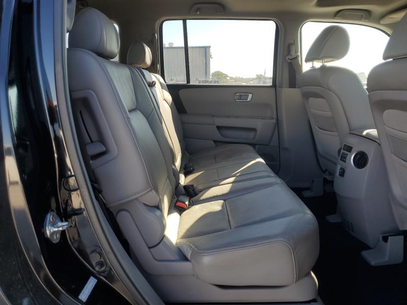 5FNYF38549B019667 - 2009 HONDA PILOT EXL შავი ფოტო 11