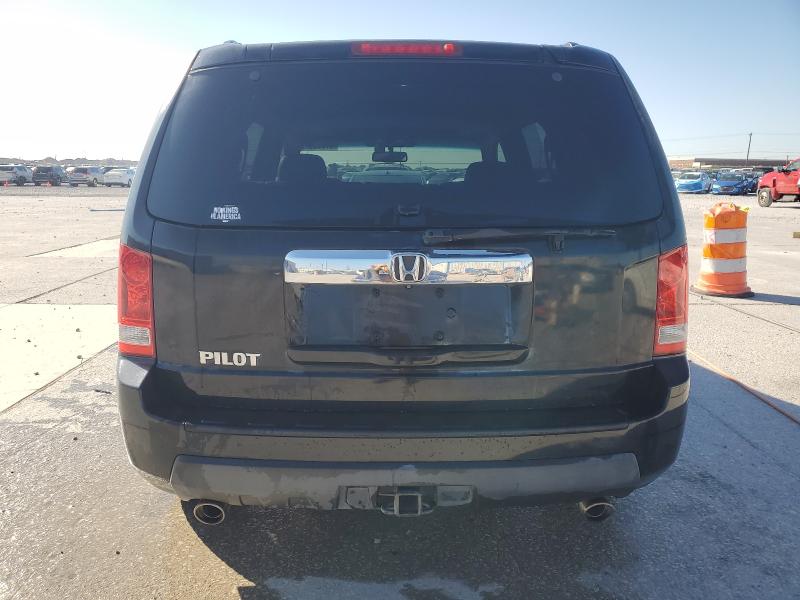 5FNYF38549B019667 - 2009 HONDA PILOT EXL შავი ფოტო 6