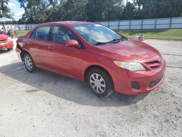 2T1BU4EE5BC540915 - 2011 TOYOTA COROLLA BASE Czerwony zdjęcie 4