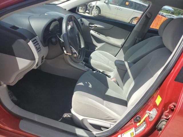 2T1BU4EE5BC540915 - 2011 TOYOTA COROLLA BASE Czerwony zdjęcie 7