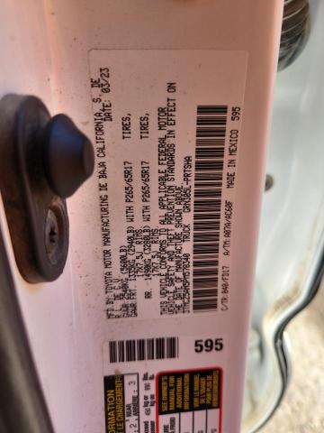 3TMCZ5AN5PM578340 - 2023 TOYOTA TACOMA DOUBLE CAB 白色 照片 13