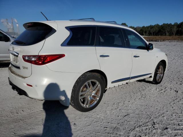 5N1AL0MM5EC525534 - 2014 INFINITI QX60 WHITE photo 3