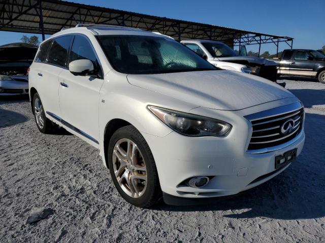 5N1AL0MM5EC525534 - 2014 INFINITI QX60 WHITE photo 4