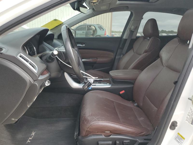 19UUB1F52FA000381 - 2015 ACURA TLX TECH თეთრი ფოტო 7