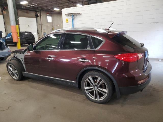 JN1BJ0HP5DM430616 - 2013 INFINITI EX37 BASE 栗色 照片 2