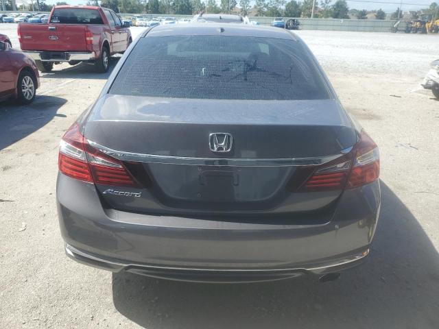 1HGCR2F72GA006102 - 2016 HONDA ACCORD EX GRAY photo 6
