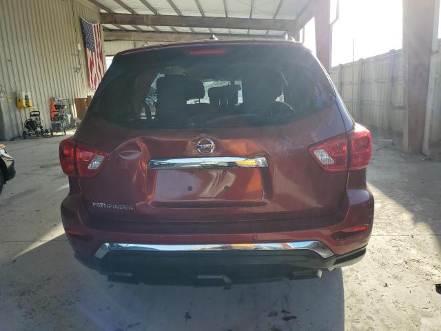 5N1DR2MN6HC653804 - 2017 NISSAN PATHFINDER S Burgund zdjęcie 6