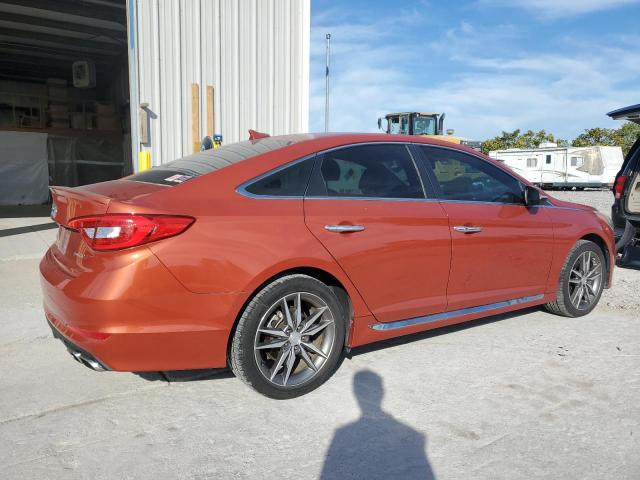 5NPE34AB3FH156713 - 2015 HYUNDAI SONATA SPORT Orange Foto 3