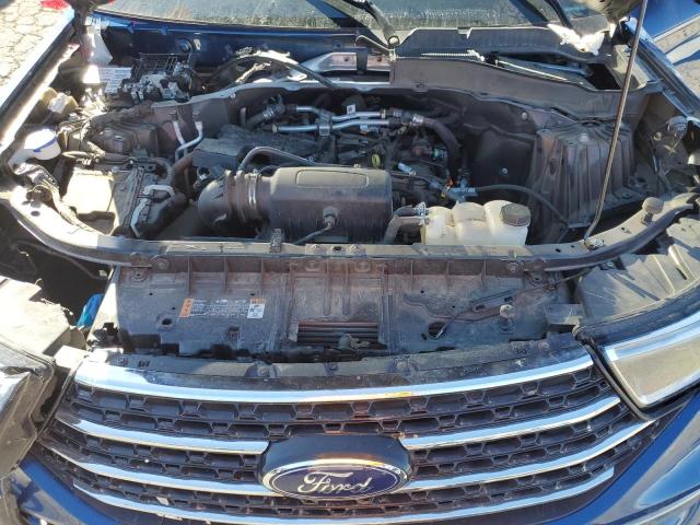 1FMSK8DH8PGA01282 - 2023 FORD EXPLORER XLT BLUE photo 11