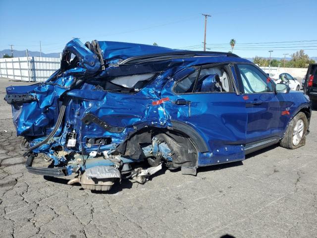 1FMSK8DH8PGA01282 - 2023 FORD EXPLORER XLT BLUE photo 3