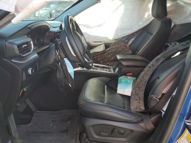 1FMSK8DH8PGA01282 - 2023 FORD EXPLORER XLT BLUE photo 7