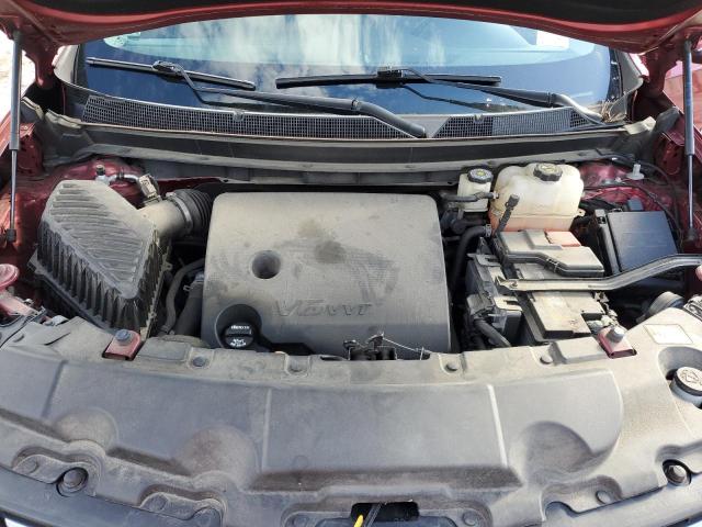 1GNEVGKW2KJ221654 - 2019 CHEVROLET TRAVERSE LT 红色 照片 12