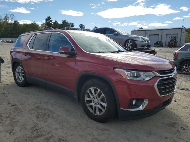 1GNEVGKW2KJ221654 - 2019 CHEVROLET TRAVERSE LT 红色 照片 4