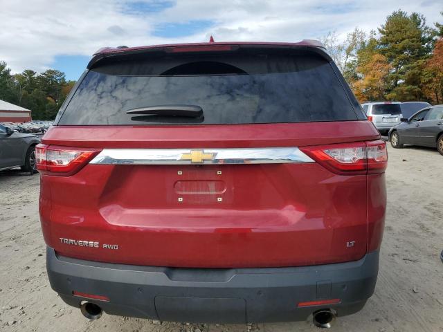 1GNEVGKW2KJ221654 - 2019 CHEVROLET TRAVERSE LT 红色 照片 6