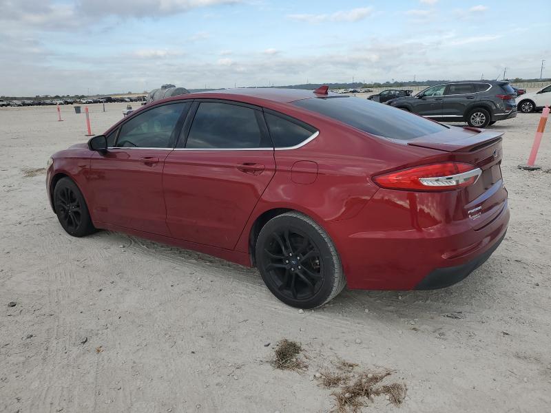 3FA6P0HD1KR148180 - 2019 FORD FUSION SE 栗色 照片 2