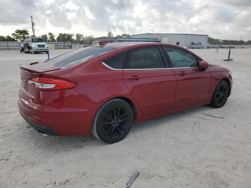3FA6P0HD1KR148180 - 2019 FORD FUSION SE 栗色 照片 3