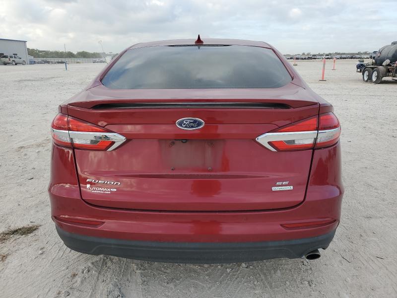 3FA6P0HD1KR148180 - 2019 FORD FUSION SE 栗色 照片 6