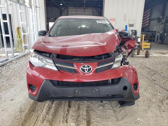 2T3BFREV7FW284733 - 2015 TOYOTA RAV4 LE RED photo 5