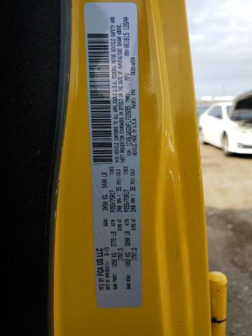 1C4BJWDGXFL722695 - 2015 JEEP WRANGLER U SPORT YELLOW photo 12