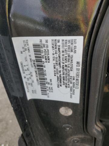 2FAHP71W95X148771 - 2005 FORD CROWN VICT POLICE INTERCEPTOR BLACK photo 12