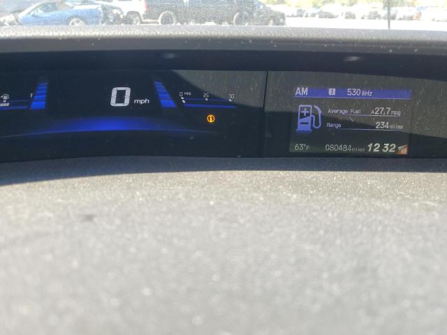 2HGFB2F87EH551687 - 2014 HONDA CIVIC EX BLACK photo 9