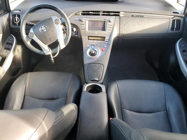 JTDKN3DU5D1636910 - 2013 TOYOTA PRIUS GRAY photo 8