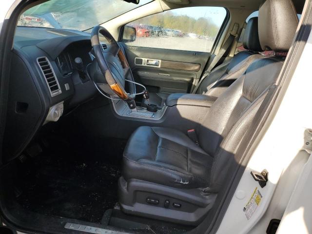 2LMDU88C67BJ11079 - 2007 LINCOLN MKX Սպիտակ լուսանկար 7