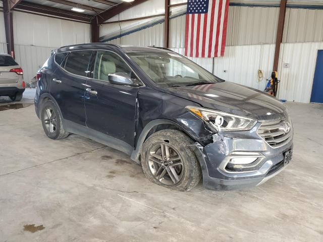 5XYZUDLB8HG416206 - 2017 HYUNDAI SANTA FE S BLUE photo 4
