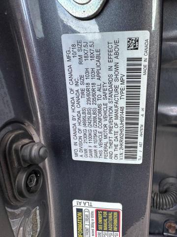 2HKRW2H53JH691448 - 2018 HONDA CR-V EX 灰色 照片 10