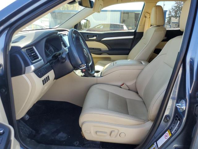 5TDKZRFHXKS333628 - 2019 TOYOTA HIGHLANDER SE BLUE photo 7