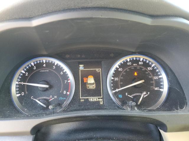 5TDKZRFHXKS333628 - 2019 TOYOTA HIGHLANDER SE BLUE photo 9