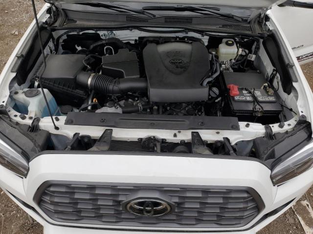 3TMCZ5AN7NM467334 - 2022 TOYOTA TACOMA DOUBLE CAB WHITE photo 11