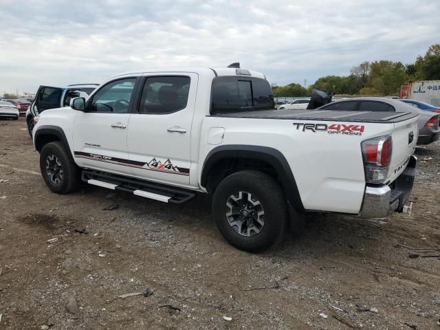 3TMCZ5AN7NM467334 - 2022 TOYOTA TACOMA DOUBLE CAB WHITE photo 2