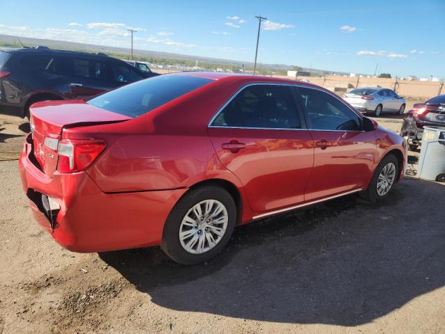 4T1BF1FK4DU679528 - 2013 TOYOTA CAMRY L RED photo 3