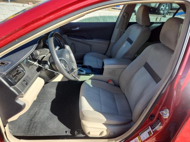4T1BF1FK4DU679528 - 2013 TOYOTA CAMRY L RED photo 7