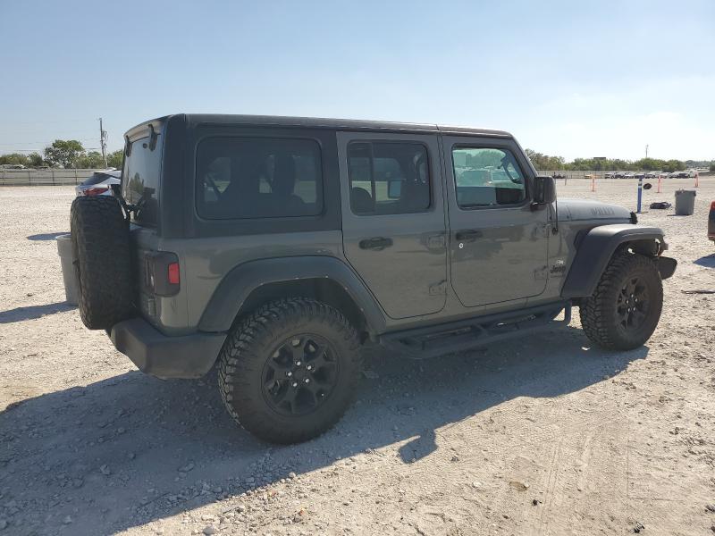 1C4HJXDN9MW718812 - 2021 JEEP WRANGLER U SPORT GRAY photo 3