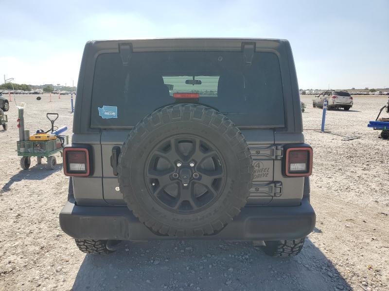 1C4HJXDN9MW718812 - 2021 JEEP WRANGLER U SPORT GRAY photo 6