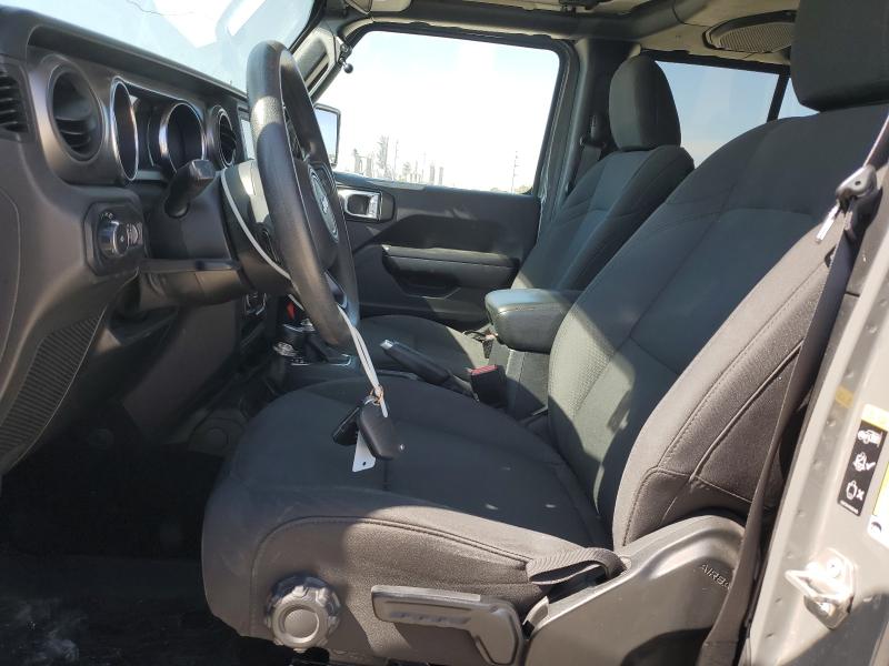 1C4HJXDN9MW718812 - 2021 JEEP WRANGLER U SPORT GRAY photo 7