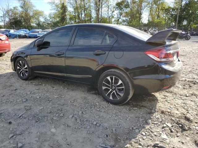 19XFB2F86DE204764 - 2013 HONDA CIVIC EX BLACK photo 2