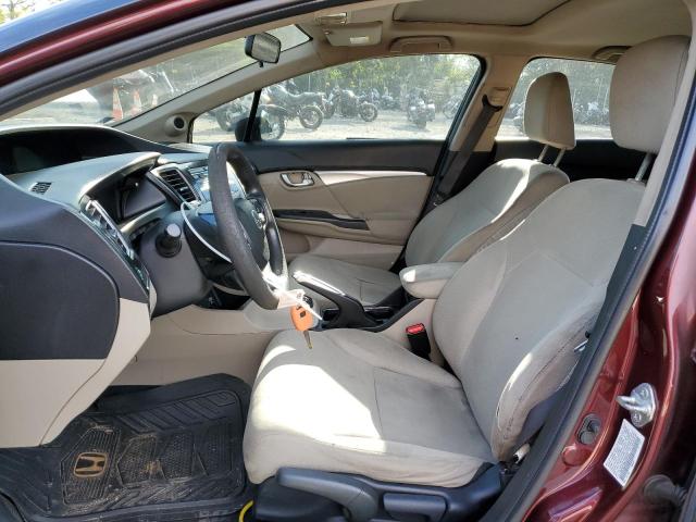 19XFB2F86DE204764 - 2013 HONDA CIVIC EX BLACK photo 7