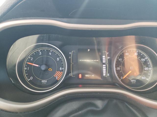 1C4PJLCB9FW712295 - 2015 JEEP CHEROKEE LATITUDE SILVER photo 9