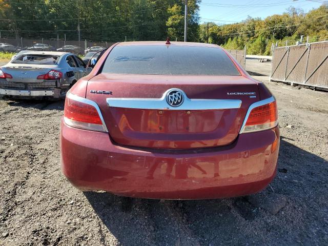 1G4GC5EG8AF140512 - 2010 BUICK LACROSSE CXL წითელი ფოტო 6