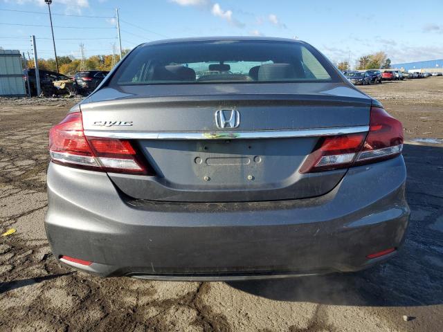 19XFB2F56DE269023 - 2013 HONDA CIVIC LX GRAY photo 6